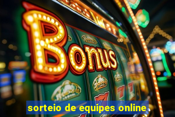 sorteio de equipes online